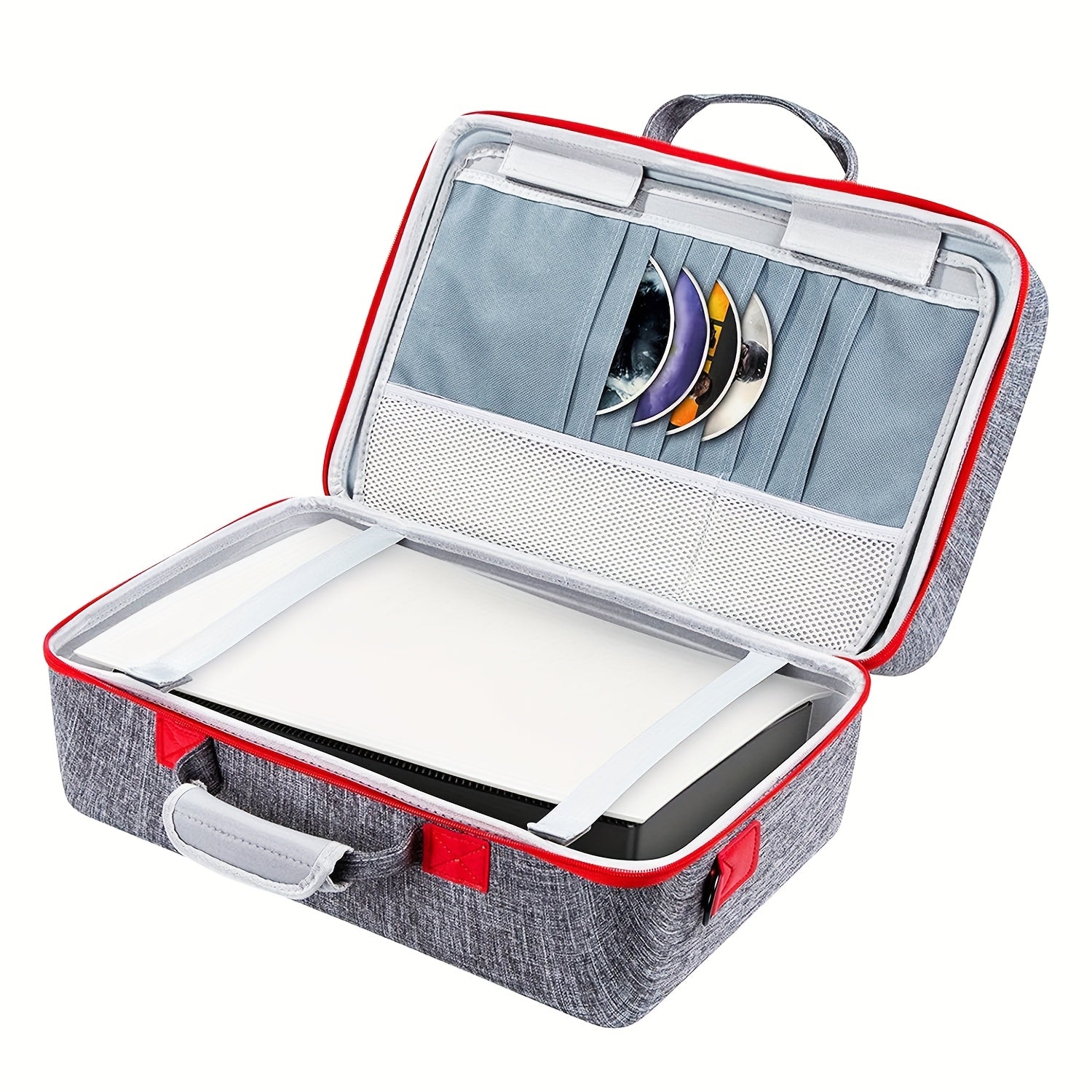 Thick EVA Host Storage Bag for PS5 Body Complete Accessories Host Storage Bag Handle Storage Box